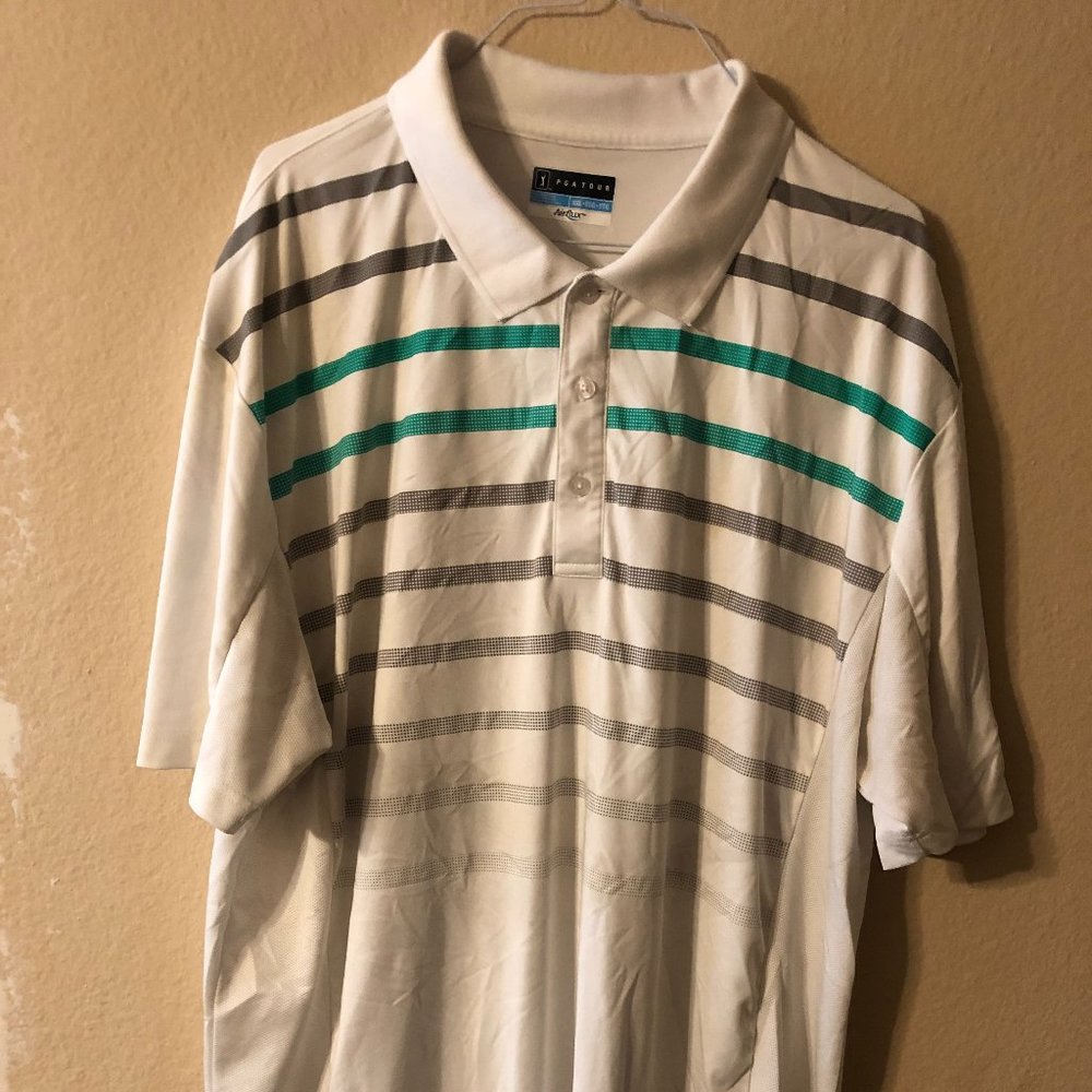 PGA Tour Golf Polo Men's Short Sleeve Size XXL